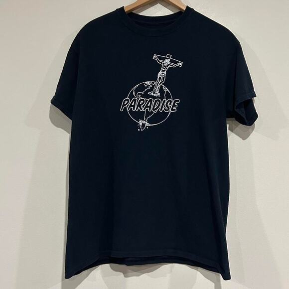 Paradise NYC Jesus World Tee Shirt - Picture 1 of 3